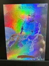 2007 Marvel Masterpieces FOIL Rainbow #40 ICEMAN Mint😍💥*