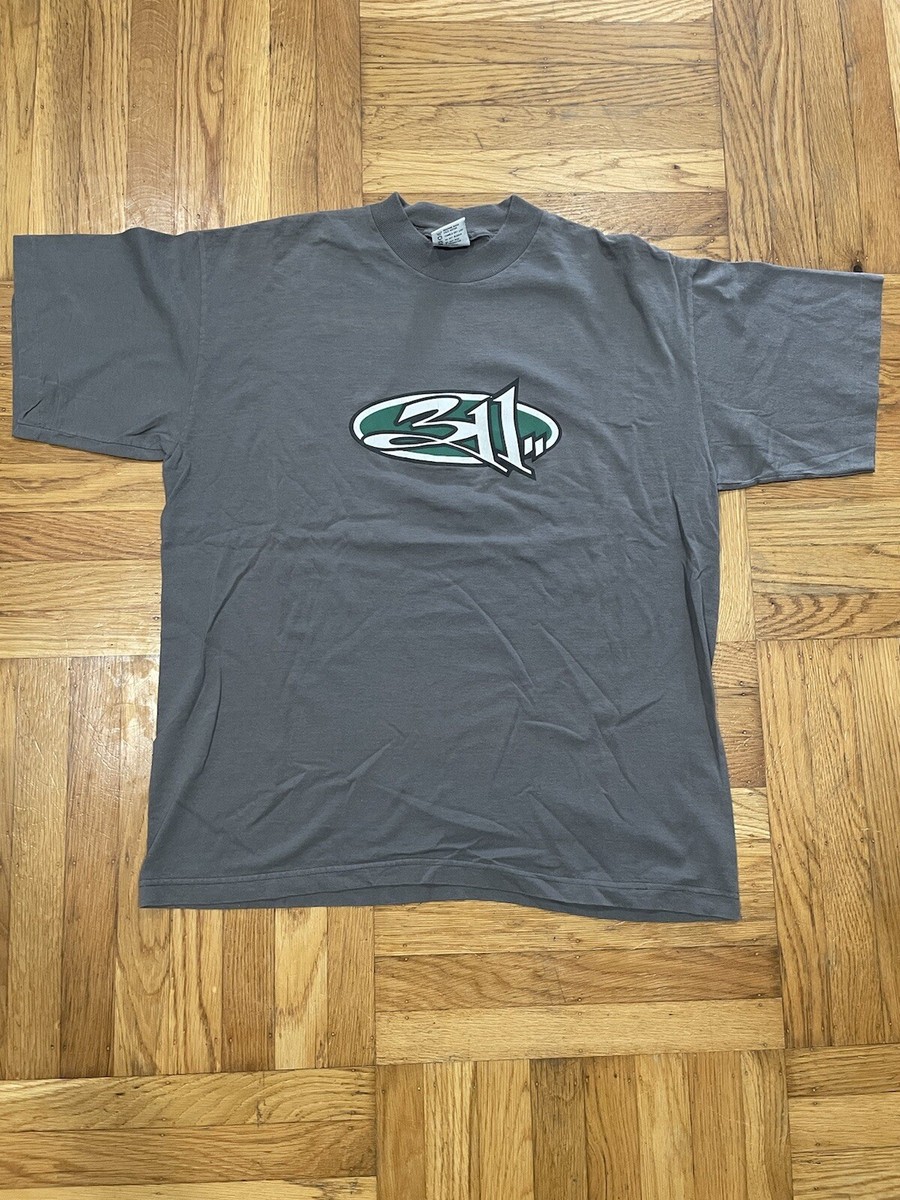 Vintage 90s Alternative Rock Band 311 T-shirt Adult Size XL (Good 