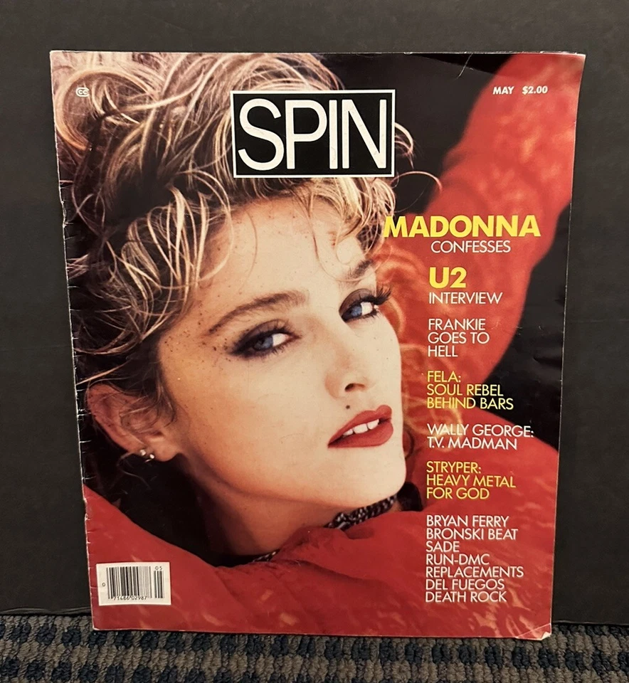 1985 May SPIN Magazine, MADONNA Volume 1 Number 1 *Premiere Issue (B30) - Image 3 of 4
