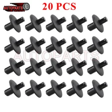20pcs Plastic Rivet Mudguard Bumper Push-Type Fastener Clip for Audi 4D0-807-300