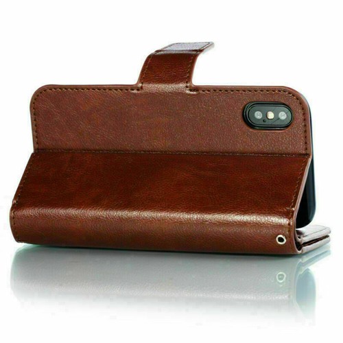 For iPhone 17 16E 14 12 13 15 11 Pro Max Magnetic Flip Leather Case Wallet Cover - Picture 27 of 42