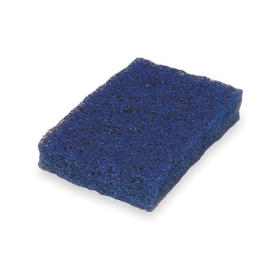 TOUGH GUY 2NTG9 Scouring Pad,6 in L,Blue,PK20 2NTG9