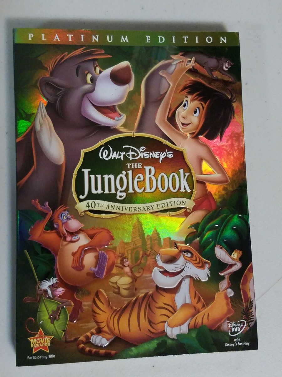 The Jungle Book DVD, 2007, 2-Disc Set, 40th Anniversary