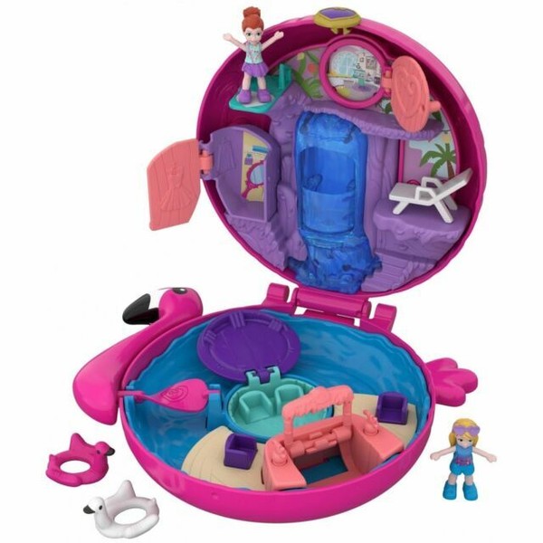 polly pocket world flamingo