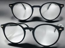 Classic Sophisticated Artsy Vintage 50s Retro Clear Lens EYE GLASSES Black Frame