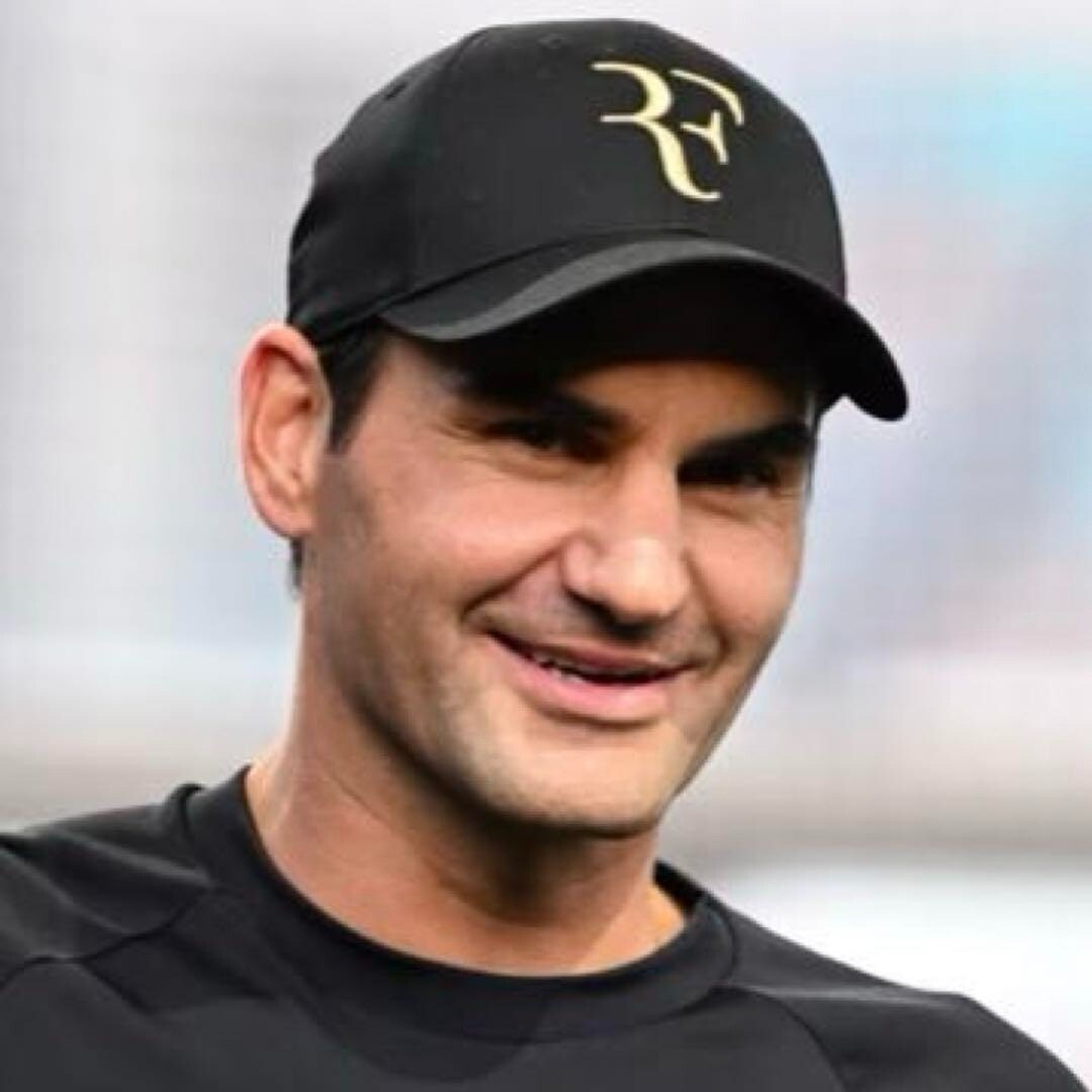 UNIQLO Roger Federer RF Cap 2023 Limited Edition Black and
