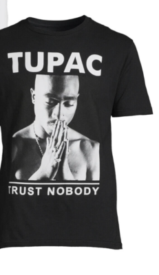 2X-LARGE - 2Pac Tupac Shakur Trust Nobody Retro Throwback 2X-LARGE - 2Pac Tupac Shakur Trust Nobody Retro Throwback