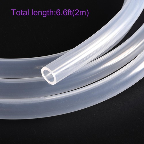 Clear Silicone Tube 7mm ID 10mm OD 1.5mm Thick 6.6 Ft Industrial Tubing - Picture 4 of 5