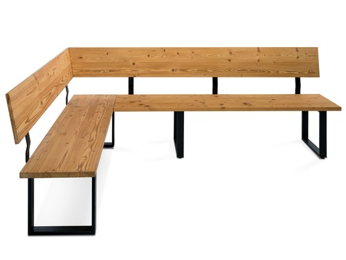 Essgruppe Eckbank Bank Tisch Setangebot CURBY THERMO-Fichte massiv 167x256 o.S. - Bild 2 von 6