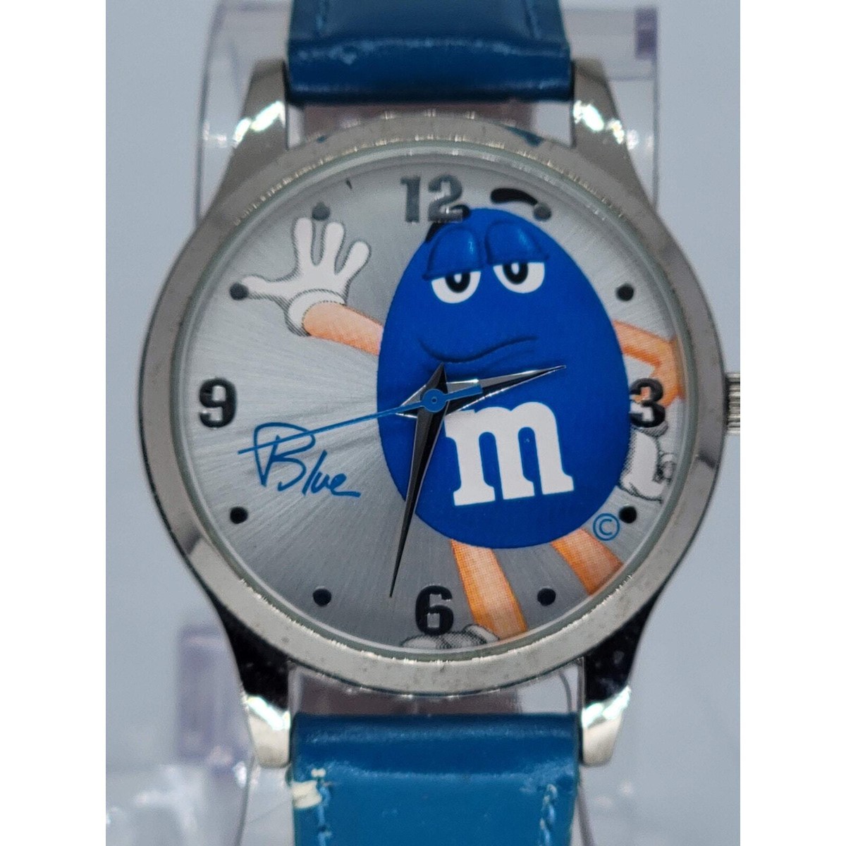 M&Ms Blue Promotional Mars Candy 2008 Adult Watch By MZB Rare | eBay
