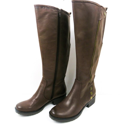 Bare Traps Oria Tall Boots Dark Brown 7 