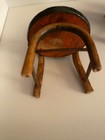 Mid-Late 19th C. DOLL HOUSE/DOLL FURNITURE+ Rare early TREENWARE PLATES/BOWLS — photo 4