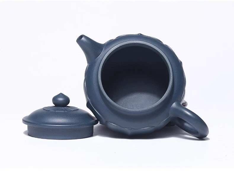 True Yixing Zisha Tetera de Arcilla Verde Marcada Taza de Té a Juego Olla Hecha a Mano 320ml Foto 2 de 4