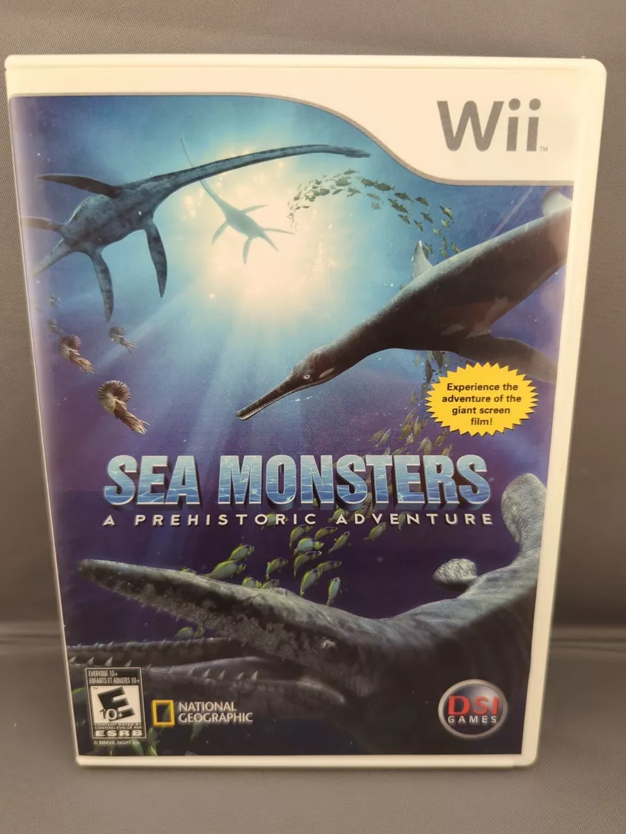 Sea monsters a sale prehistoric adventure wii