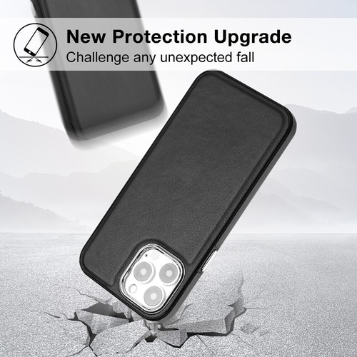 Per iPhone 14 Pro Max elegante cover telefono in pelle nuova - Foto 3 di 10