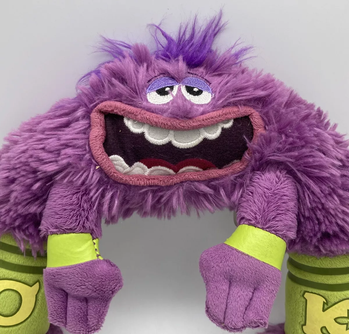 Monsters Inc Monsters University Art Purple Hairy Monster Plush Stuffed  Animal