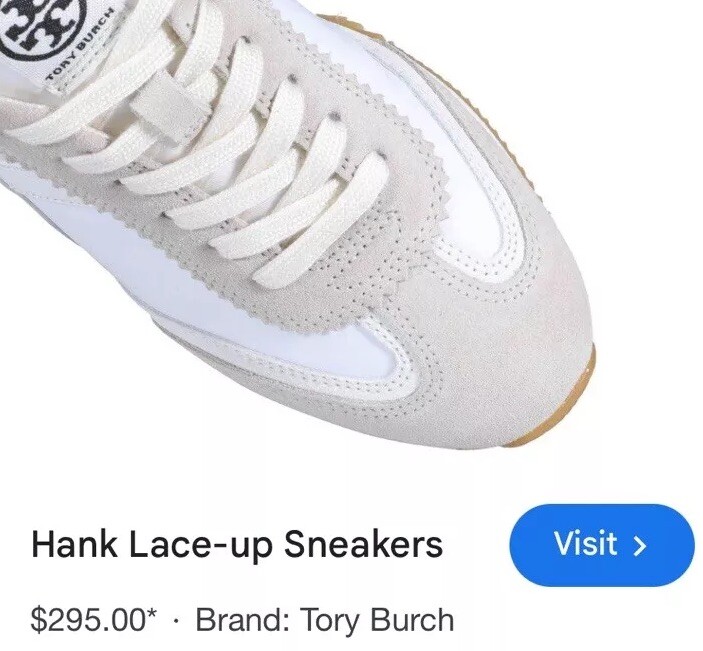 TORY BURCH★Hank スエード ロゴ入り スニーカー 3色 ladies 靴 Tory Burch Hank Sneakers Tennis Shoes Ivory & Crème Tan