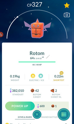 Pokemon Go - Frost Rotom (exklusiv vom Pokémon Go Fest London & NY 2023)