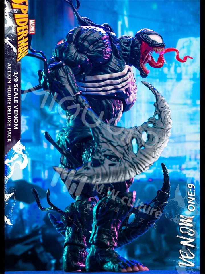 Marvel's Venom - Figura de acción escala 1:9 de 12" modelo de juguete con licencia Migu Culture Foto 3 de 4