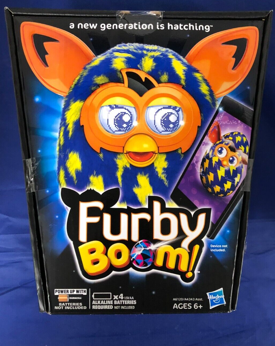Furby 新品未使用 青色 Furby boom 2013 Blue Waves Furby Boom blue fur Hasbro BOXED