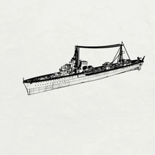 SSMODEL 1/350 Model Kit  Italian Soldier Class Destroyer Cuirassier Full Hull