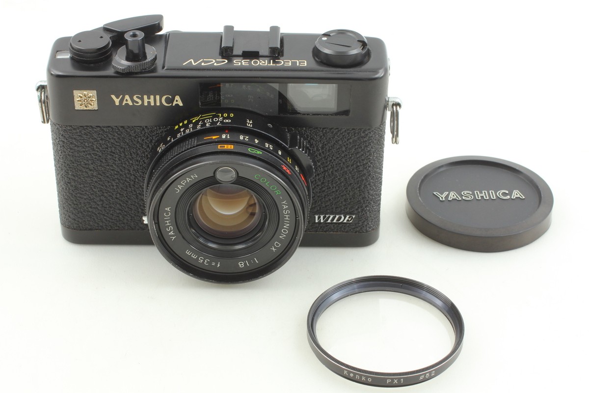 Exc+5] Yashica Electro 35 CCN Wide Film Camera 35mm f1.8