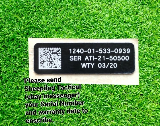 Etiqueta UID personalizada USGI - Imagem 2 de 4