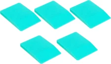 5 Packs Mini Squeegee, Silk Printing Squeegees for Chalk Paste, Self-Adhesive St