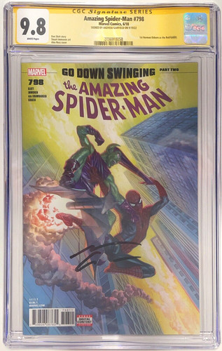 CGC Signature Series Graded 9.8 Amazing Spider-Man 798 Signed by Andrew Garfield