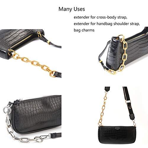 Fashion Large Metal CrossBody Purse Strap Extender,Handbag Shoulder