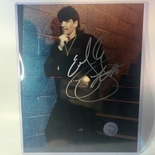 WWE/WCW EDDIE GUERRERO HAND SIGNED 8X10 ORIGINAL PROMO PHOTO RACING REFLECTIONS