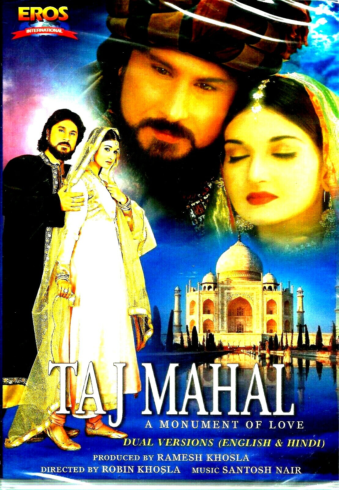 TAJ MAHAL - RAGHU RAJ - PURNIMA - NEW BOLLYWOOD DVD - ENGLISH SUBTITLES