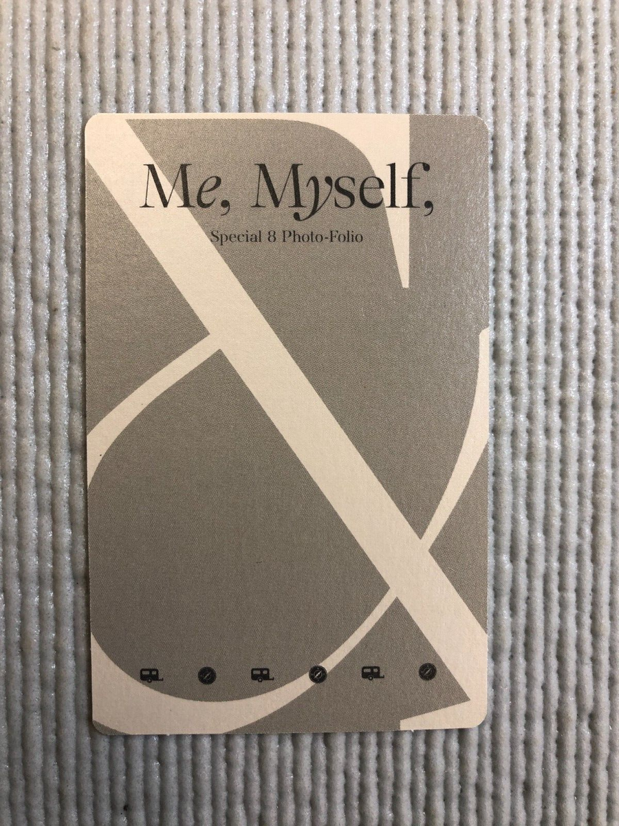 BTS Special 8 Photo-Folio Me Myself Official Poto Card ( SUGA ) | eBay