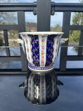 Antike/Vintage Sevres/Crown Derby Art Porzellan fein bemalte Porzellantopf.