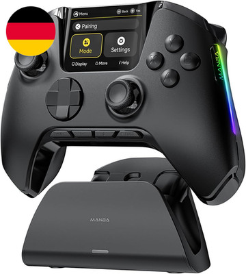 Manbaone Interactive Screen Wireless Gaming Controller Für Pc/Switch/Switch 2/Io