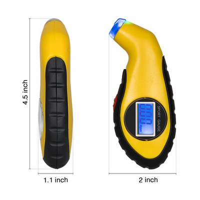 #ad #ad LCD Digital Tire Pressure Gauge Auto Car Truck Bike Air PSI Meter Tester Gage $3.99