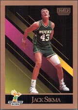 1990 Jack Sikma Skybox BASKETBALL #166 Milwaukee Bucks