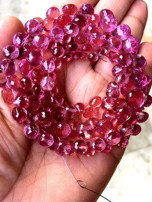 Extremely Very Rare Color Changing Zultanite Beads Faceted Briolettes Beads.
