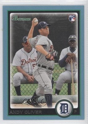 2010 Bowman Draft Blue 28/399 Andy Oliver #BDP25 Rookie RC 0l1