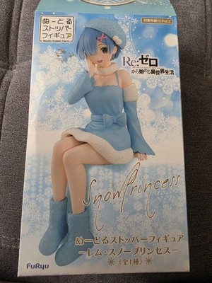 Re:Zero Starting Life in Another World Rem Noodle Stopper Snow Princess Figur