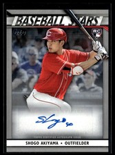 2020 Topps Baseball Stars Autographs Shogo Akiyama RC Auto Cincinnati Reds