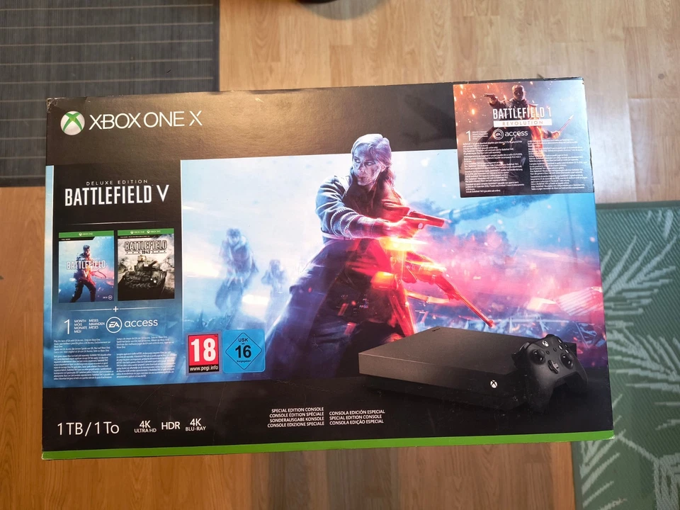 Xbox One X Édition Battlefield V - Photo 1/4
