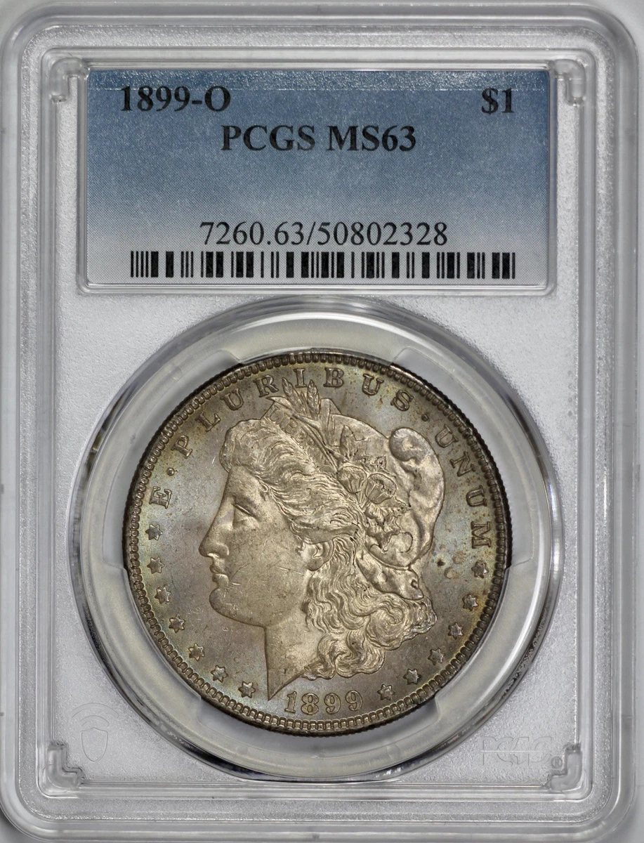 MS 63 Graded 1899 Year Morgan US Dollars (1878-1921) for sale | eBay