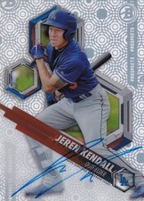 2018 Topps High Tek Los Angeles Dodgers Jeren Kendall Prospect Autographs