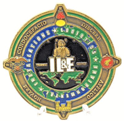 Installations Logistics Environmental Training Center Challenge Coin 1.75
