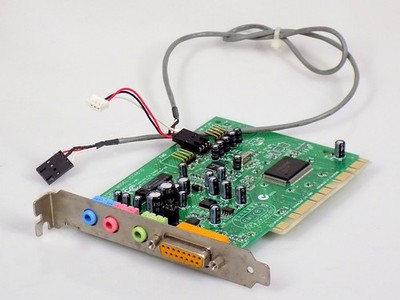 Creative Labs CT4810 Sound Blaster PCI 128 interne Soundkarte Sound-Card BULK