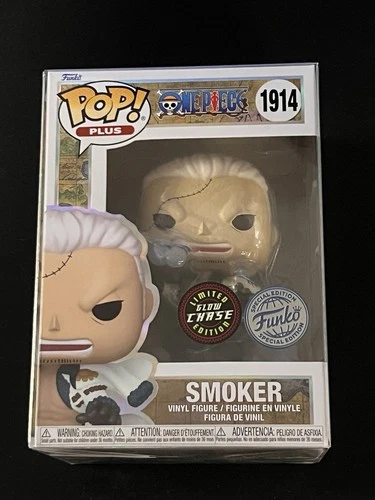 Funko Pop! Plus One Piece Smoker #1914 Special Edition Chase + Protector