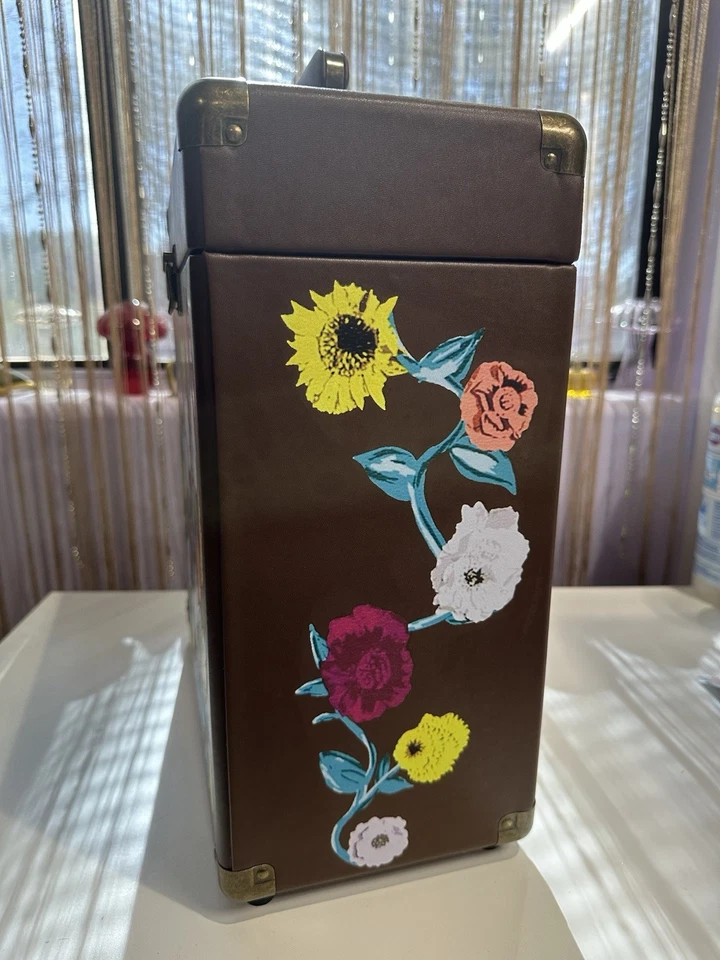 Taylor Swift HANDMADE Acoustic Set Piano Flowers Vinyl Records Storage Case - Image 4 of 4