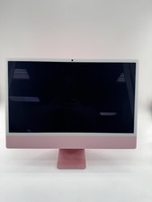 2024 Apple iMac 24" M4 4.5GHz 16GB RAM 256GB SSD Pink MWUG3LL/A