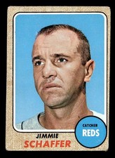 1968 Topps #463 Jimmie Schaffer Cincinnati Reds